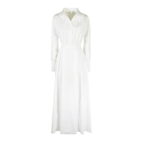 Eleventy Maxi Dresses White, Dam