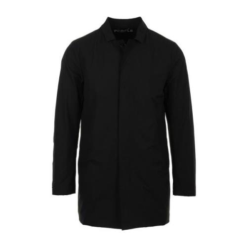 People of Shibuya Single-Breasted Coats Black, Herr