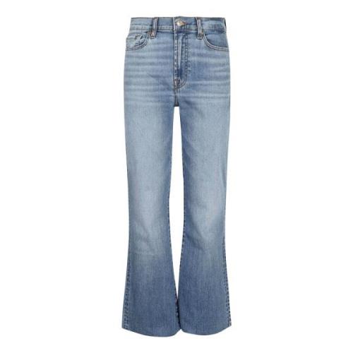 7 For All Mankind Flared Jeans Blue, Dam