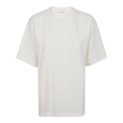 Max Mara Optisk Vit Valico T-shirt White, Dam