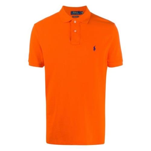 Ralph Lauren Polo Shirts Orange, Herr