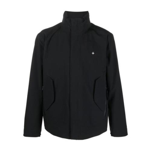 Stone Island Light Jackets Black, Herr