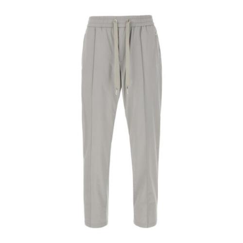 Dolce & Gabbana Slim-fit Trousers Gray, Herr