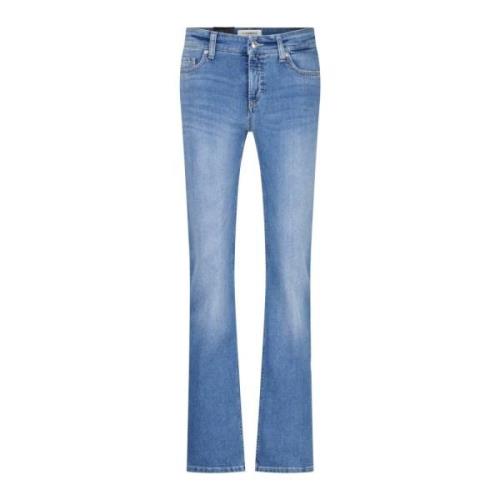 Cambio Straight Jeans Blue, Dam