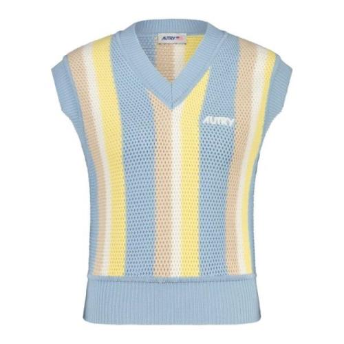 Autry Sleeveless Knitwear Multicolor, Dam