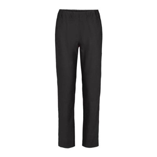 LauRie Slim-fit Trousers Black, Dam
