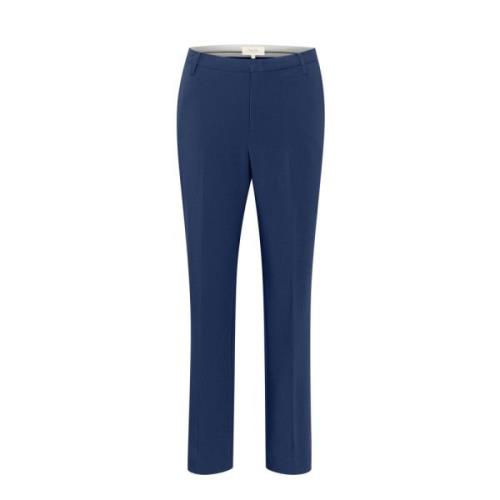 Part Two Slim-fit Trousers Blue, Dam