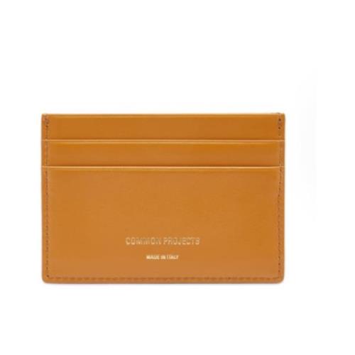 Common Projects Wallets Cardholders Yellow, Unisex