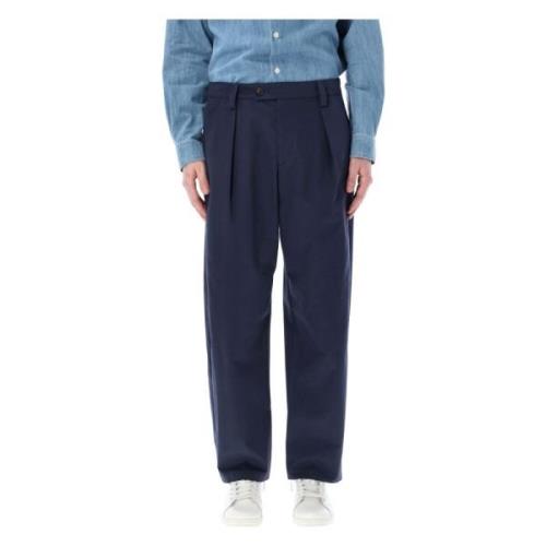 A.p.c. Renato Pant Suit Trousers Blue, Herr