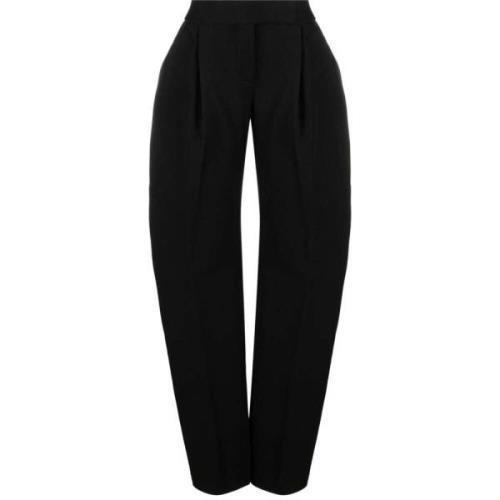 The Attico Wide Trousers Black, Dam