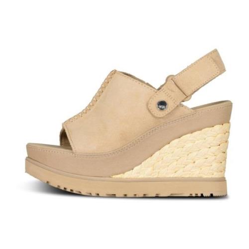 UGG Wedges Beige, Dam