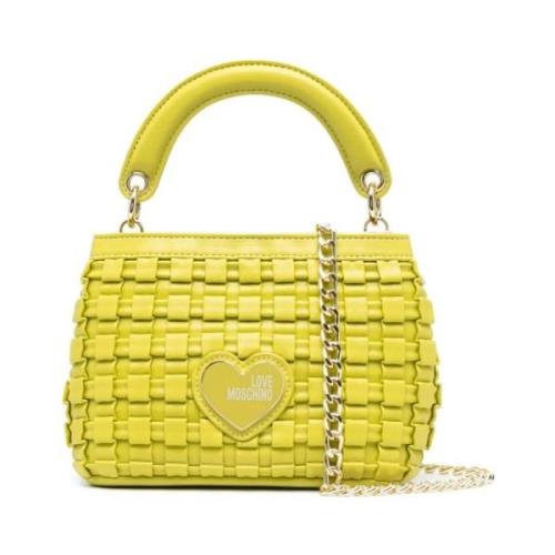 Love Moschino Shoulder Bags Yellow, Dam