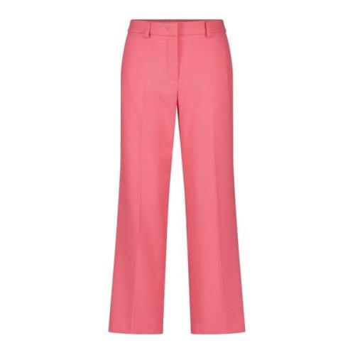 Raffaello Rossi Wide Trousers Pink, Dam