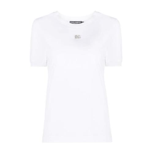 Dolce & Gabbana Vita T-shirts och Polos från Dolce & Gabbana White, Da...