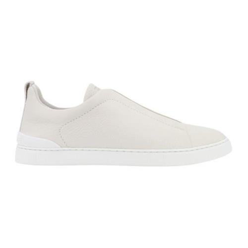 Ermenegildo Zegna Sneakers Beige, Herr