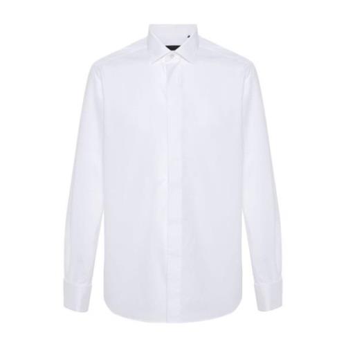 Corneliani Shirts White, Herr