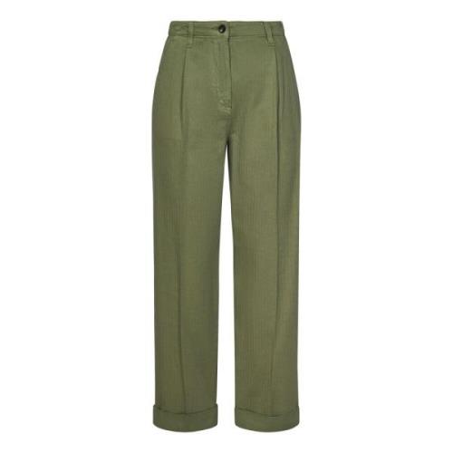 Etro Trousers Green, Dam