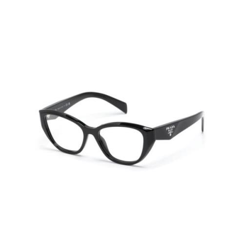 Prada Klassisk Svart Optisk Ram Black, Dam