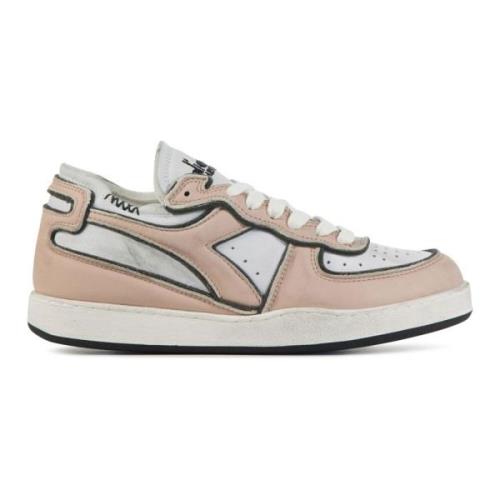 Diadora Rosa Läder Sneakers Multicolor, Dam