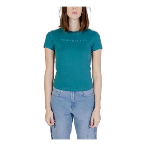 Tommy Jeans T-Shirts Green, Dam