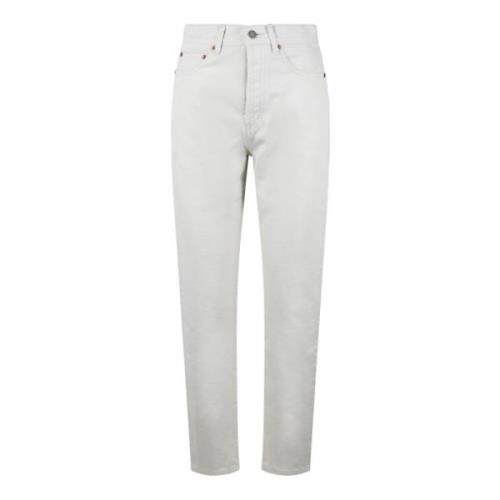 Saint Laurent Slim-fit Jeans White, Dam