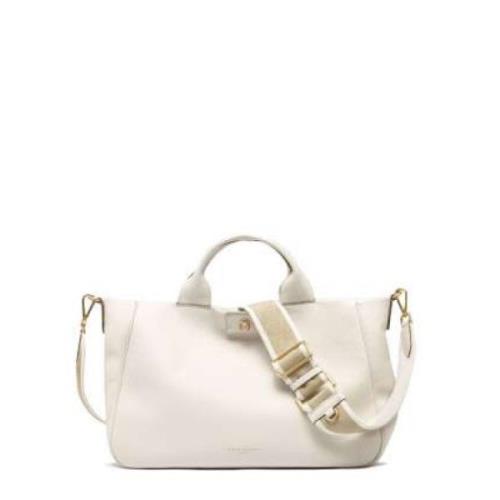 Gianni Chiarini Vintage-inspirerad Armonia Läder Väska White, Dam