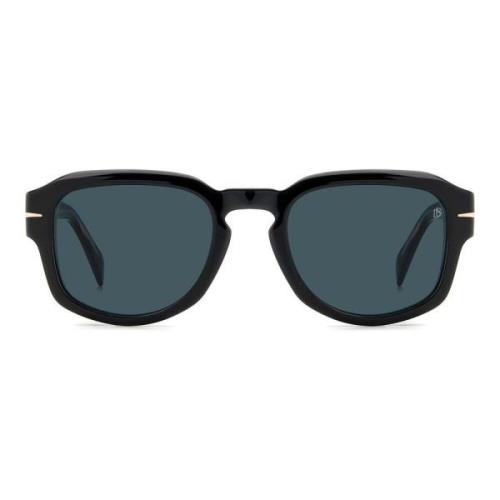 Eyewear by David Beckham Black/Blue Sunglasses DB 7098/S Black, Herr