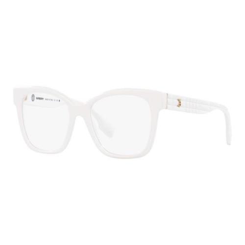 Burberry Sylvie BE 2363 Eyewear Frames White, Unisex