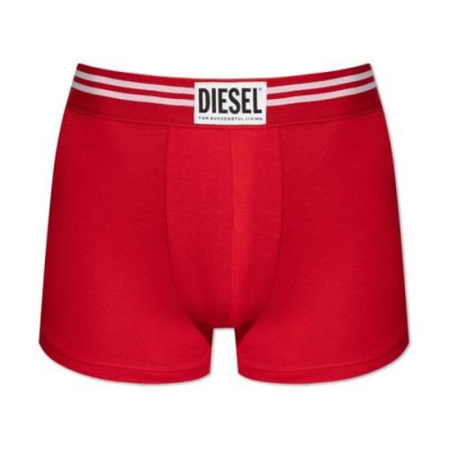 Diesel Umbx-Damien boxershorts med logotyp Red, Herr