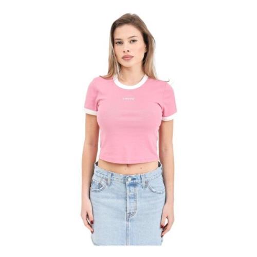 Levi's T-Shirts Pink, Dam