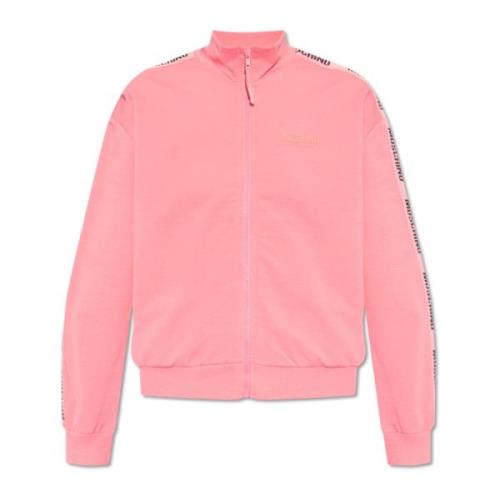 Moschino Sweatshirt med ståkrage Pink, Dam
