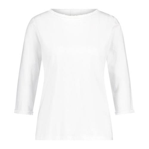 Allude Long Sleeve Tops White, Dam