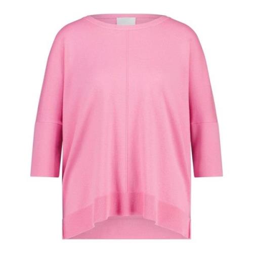 Allude Round-neck Knitwear Pink, Dam