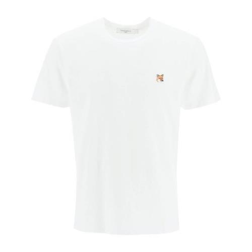 Maison Kitsuné T-Shirts White, Herr