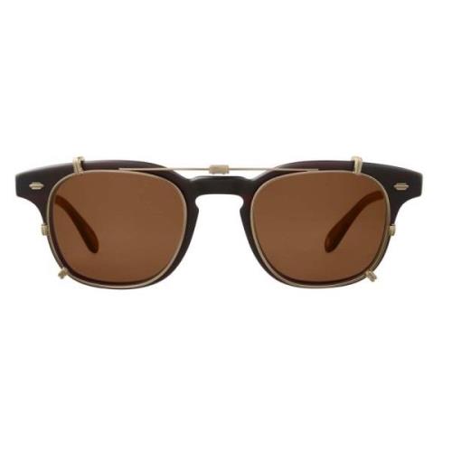 Garrett Leight Clip-On for Eyewear Frames Sherwood Brown, Dam