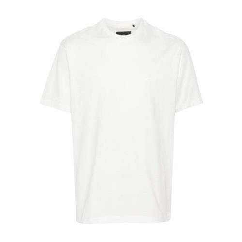 Y-3 Avslappnad Kortärmad T-shirt White, Herr