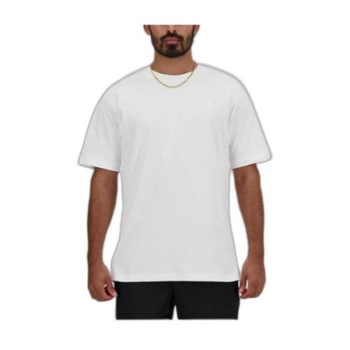 New Balance T-Shirts White, Herr