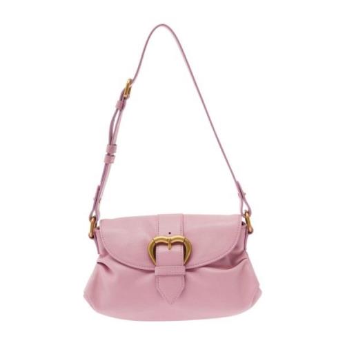 Pinko Jolene Classic Axelväska Pink, Dam