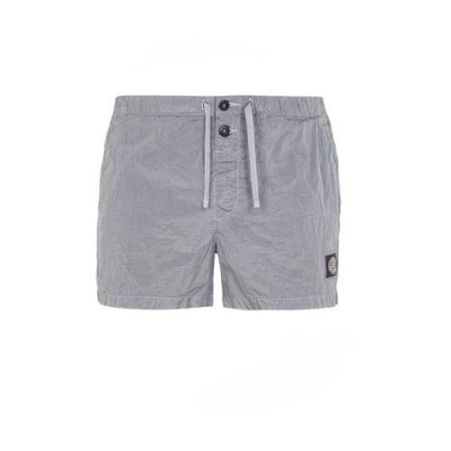 Stone Island Casual Shorts Gray, Herr