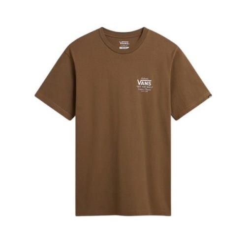 Vans Klassisk Herr T-shirt Brown, Herr