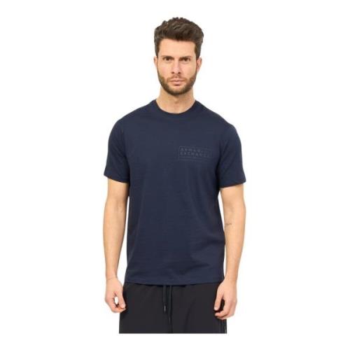 Armani Exchange T-Shirts Blue, Herr