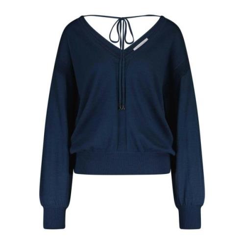 Patrizia Pepe Sweatshirts Blue, Dam