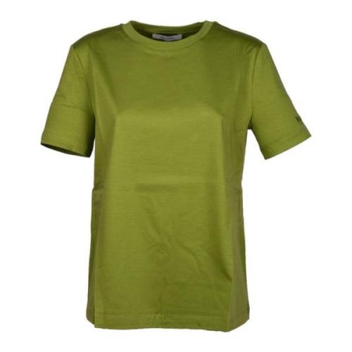 Max Mara Grön Cosmo Bomull Modal T-shirt Green, Dam