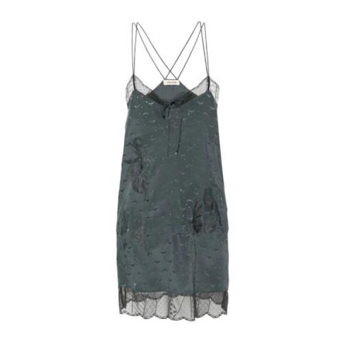 Zadig & Voltaire Short Dresses Gray, Dam