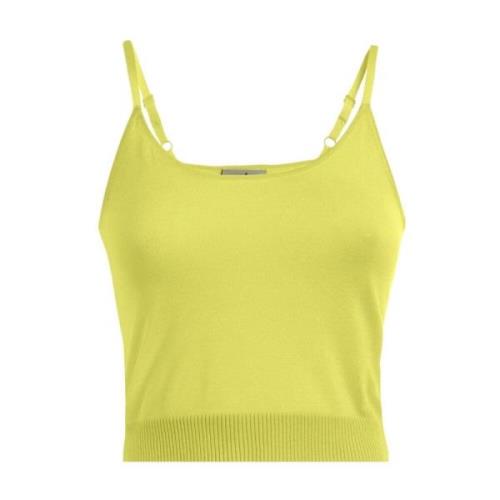 Deha Sleeveless Tops Yellow, Dam