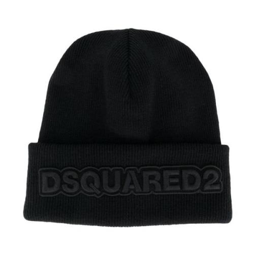 Dsquared2 Hats Black, Herr