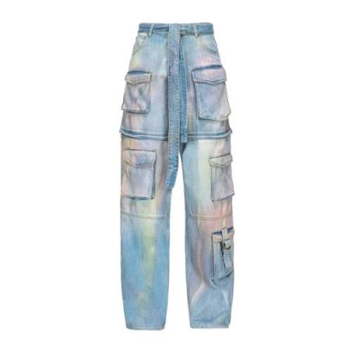 Pinko Loose-fit Jeans Multicolor, Dam
