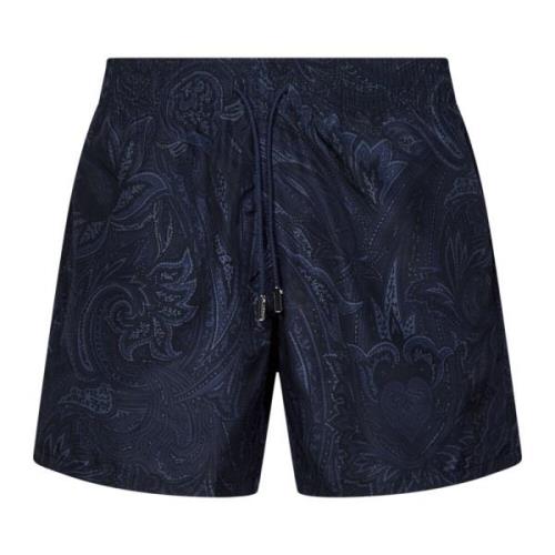 Etro Swimwear Blue, Herr