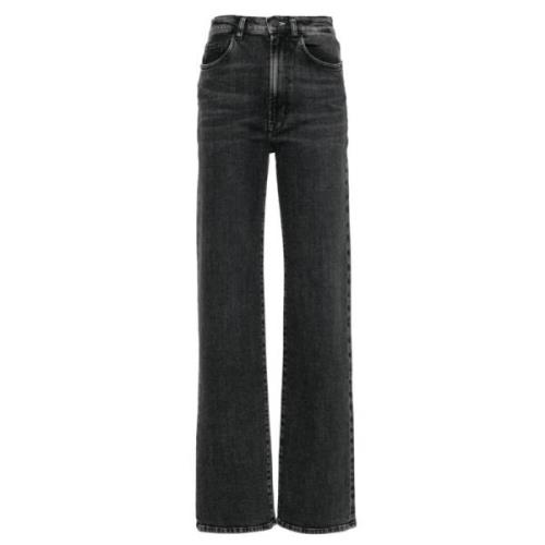 3X1 Straight Jeans Gray, Dam