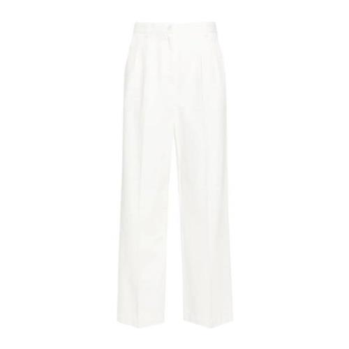 A.p.c. Wide Trousers White, Dam